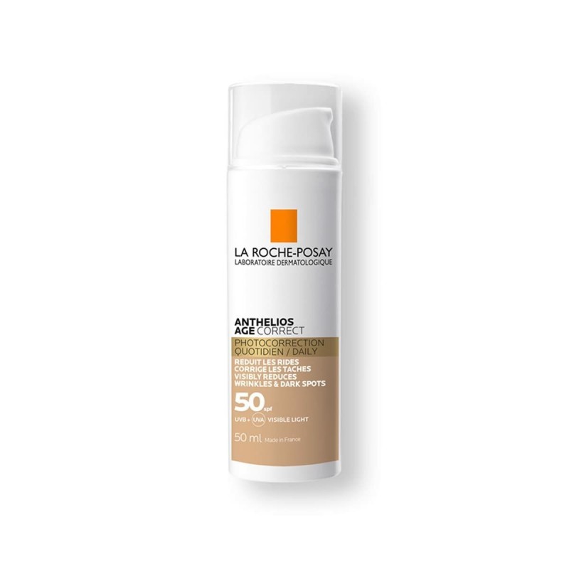 Sun Protection with Colour La Roche Posay Anthelios Age Correct SPF 50 (50 ml)