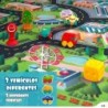 Play mat Colorbaby City Plastic (2 Units)