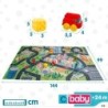 Play mat Colorbaby City Plastic (2 Units)