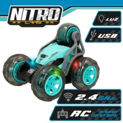 Remote-Controlled Car Speed & Go Turquoise (2 Units)