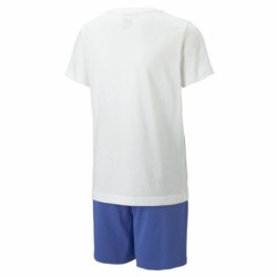 Children's Sports Outfit Puma Logolab Set B  White