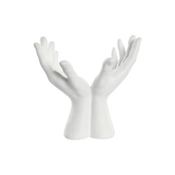 Decorative Figure DKD Home Decor 25 x 15 x 23 cm White Hands