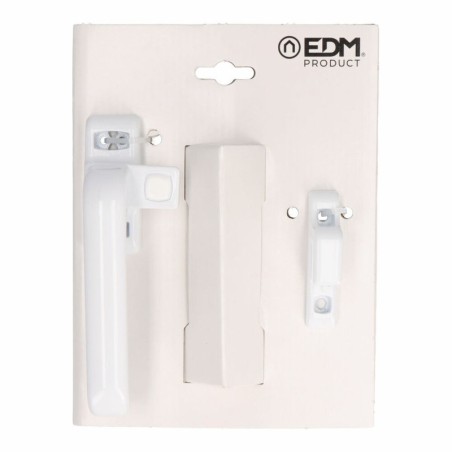 Crank EDM 6801 Pressure closure White Aluminium Left