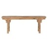 Bench Home ESPRIT Natural Elm wood 137 x 19 x 52 cm