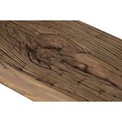 Bench Home ESPRIT Natural Elm wood 137 x 19 x 52 cm