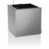 Plant pot Lechuza 40 x 40 x 40 cm Silver (1 Unit)