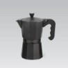 Italian Coffee Pot Feel Maestro MR-1666 Black Aluminium 300 ml 6 Cups