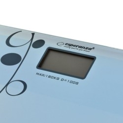 Digital Bathroom Scales Esperanza EBS005 White Glass