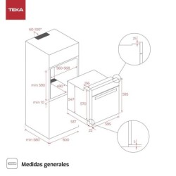 Multipurpose Oven Teka HCB6526 1400 W 70 L 71 L