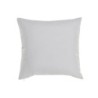 Cushion DKD Home Decor White Green Grey Squared Modern 45 x 10 x 45 cm