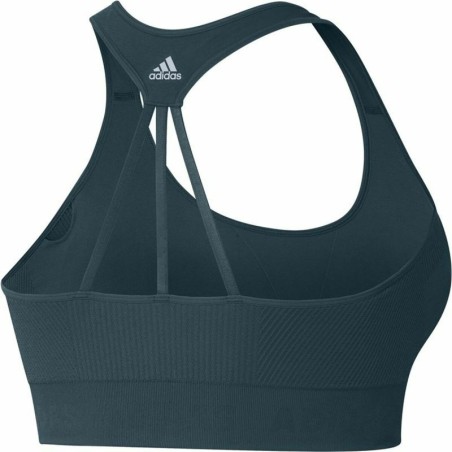 Sports Bra Adidas Aeroknit Blue