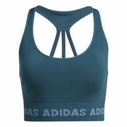 Sports Bra Adidas Aeroknit Blue