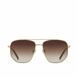 Unisex Sunglasses Hawkers Cad Ø 53 mm Golden Brown