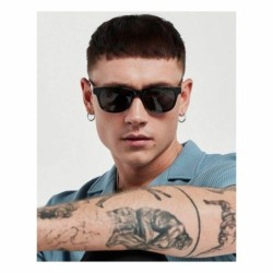 Unisex Sunglasses Nº35 Hawkers Black