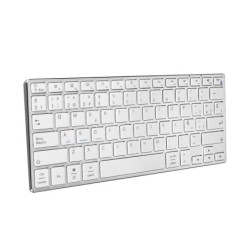 Wireless Keyboard Subblim SUB-KB-3ADC200 BLUETOOTH 3.0 350 mAh Silver Spanish Qwerty QWERTY