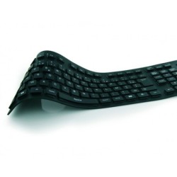 Keyboard Mobility Lab ML300559 AZERTY Roll-up Black