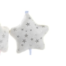 Fluffy toy DKD Home Decor Bear Star 13 x 6 x 40 cm (2 Units)