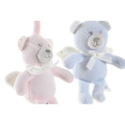 Fluffy toy DKD Home Decor Bear Star 13 x 6 x 40 cm (2 Units)