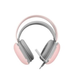 Headphones with Microphone Mars Gaming MHGLOWP Pink RGB