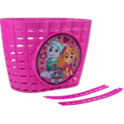 Children's Bike Basket The Paw Patrol Pink