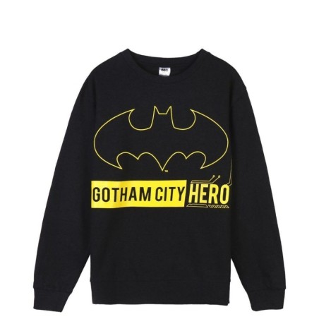 Unisex Sweatshirt without Hood Batman Black