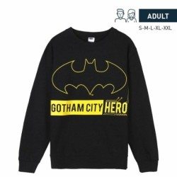 Unisex Sweatshirt without Hood Batman Black