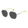 Unisex Sunglasses Polaroid Pld S Silver