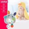 Baby toy Winfun Rabbit 25 x 35 x 2,5 cm (4 Units)