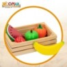 Toy Food Set Woomax 12 Pieces (4 Units)