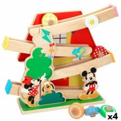 Wooden Track with Ramps for Car Disney 5 Pieces 4 Units 33,5 x 28 x 9,5 cm