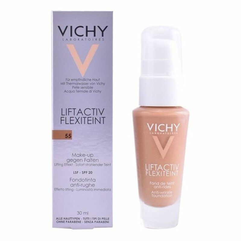 Fluid Foundation Make-up Liftactiv Flexiteint Vichy Liftactiv Flexiteint (30 ml) Nº 55 Spf 20