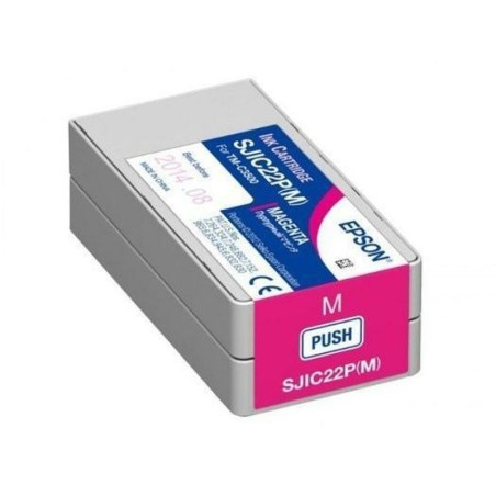 Original Ink Cartridge Epson SJIC22P(M) Magenta