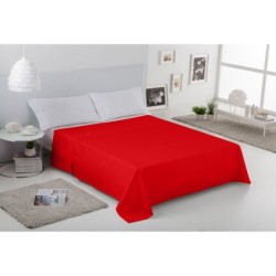 Top sheet Alexandra House Living Red 170 x 270 cm