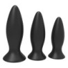 Blackdoor No. 11 Duo Plugs S Pleasures Black (3 pcs)