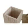 Jewelry box Home ESPRIT Beige Resin 15 x 15 x 24 cm