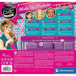 Children's Make-up Set Clementoni Crazy Chic Multicolour