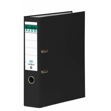 Ring binder Elba 100022650 A4 Black (1 Unit)