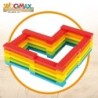 Construction set Woomax 100 Pieces 10 x 0,5 x 1,8 cm (6 Units)