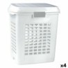 Laundry basket White 50 L (4 Units)