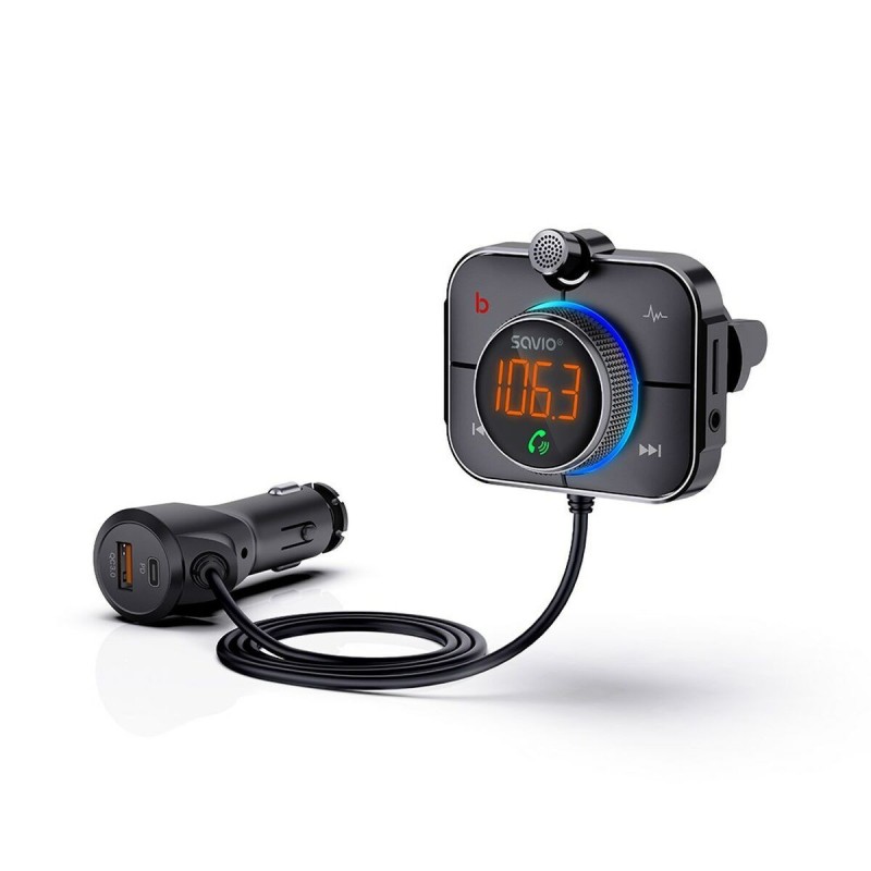 MP3 Player and FM Transmitter for Cars Savio TR-14