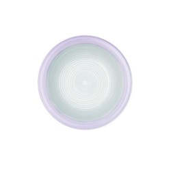 Deep Plate Quid Kaleido Green Purple Ceramic 21,5 cm (12 Units)