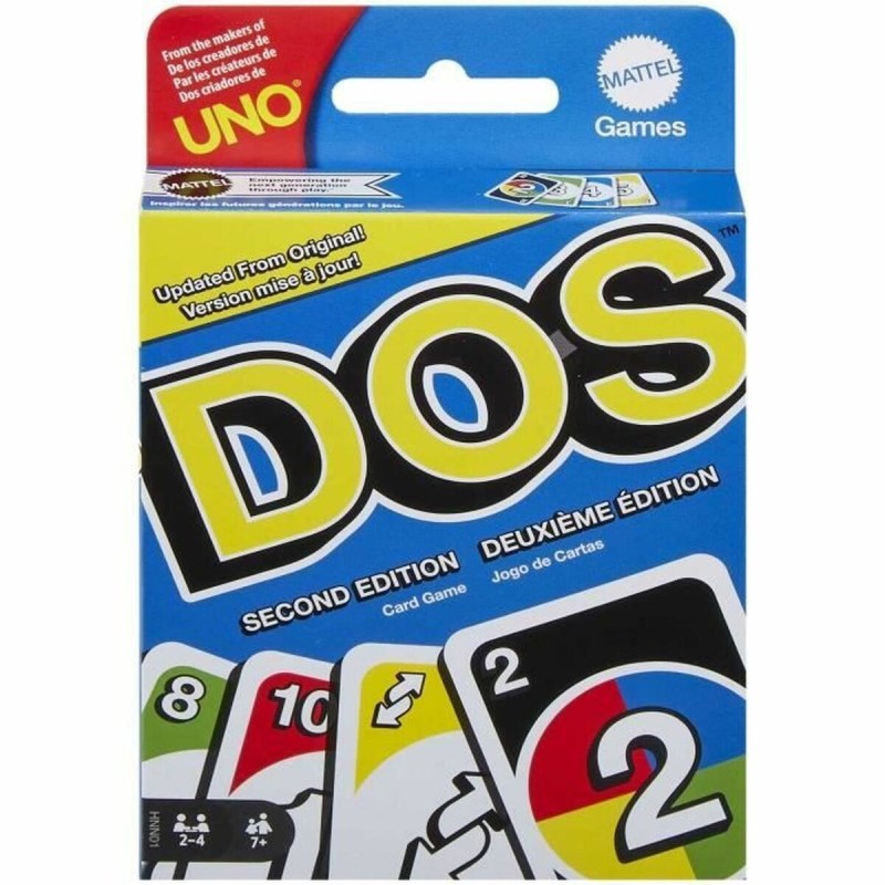 Card Game Mattel UNO DOS (FR)