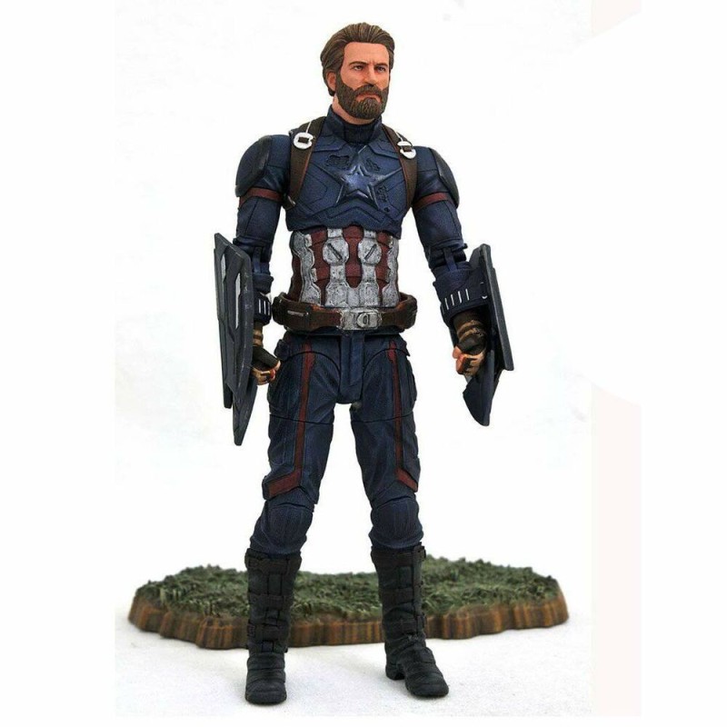 Action Figure Diamond Captain America APR182168 18 cm