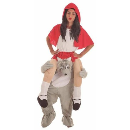 Costume for Adults Ride-On M/L Ferocious Wolf Little Red Riding Hood