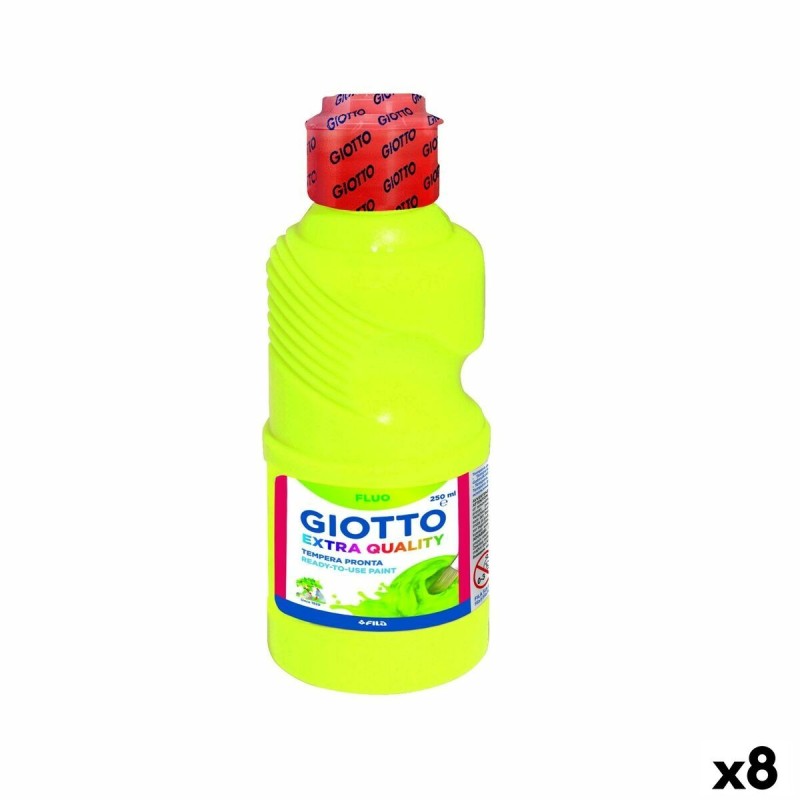 Tempera Giotto   Yellow 250 ml (8 Units)