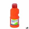 Tempera Giotto Fluo Orange 250 ml (8 Units)