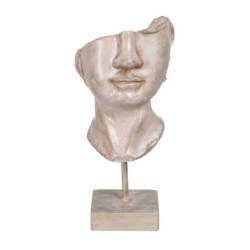 Decorative Figure Beige 12,5 x 13,5 x 27,5 cm