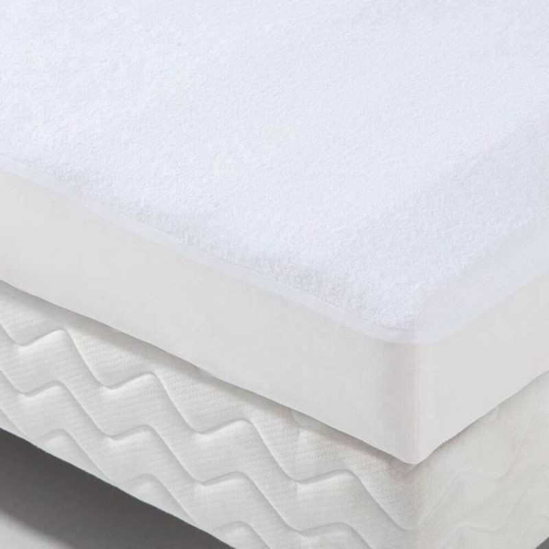 Mattress protector Poyet  Motte White Impermeable 80 x 190 cm