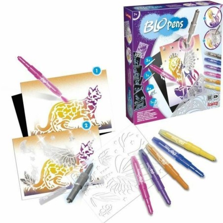 Pictures to colour in Lansay Blopens - Animals to Customize