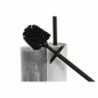 Toilet Brush DKD Home Decor 9,5 x 9,5 x 38 cm Stainless steel Resin (2 Units)